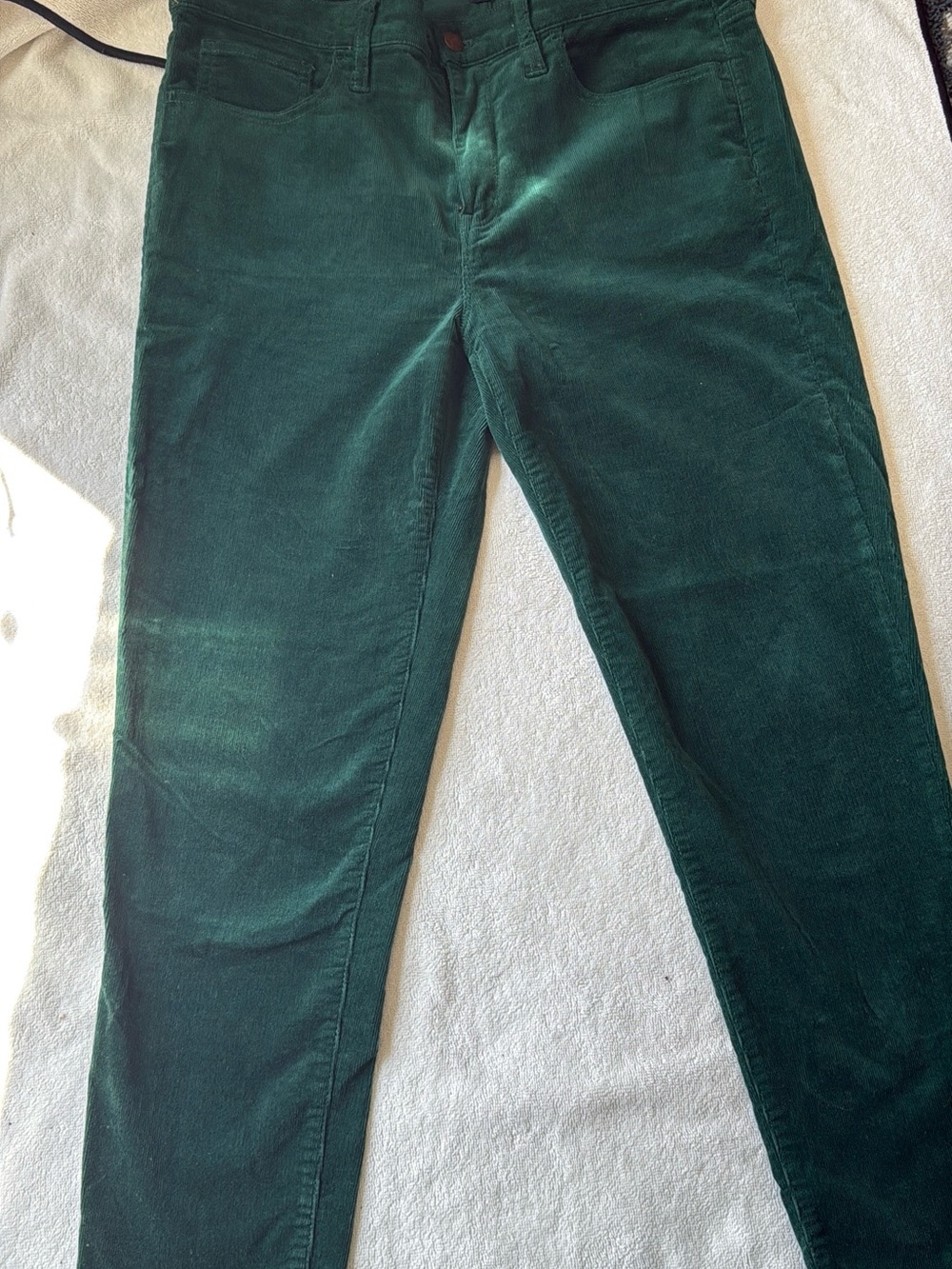 J.Crew Green Corduroy Pants Size 31